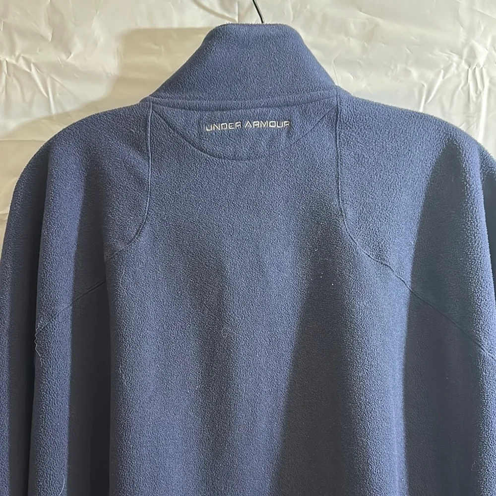 Under Armour Navy and grey full zip Fleece size XL extra large
